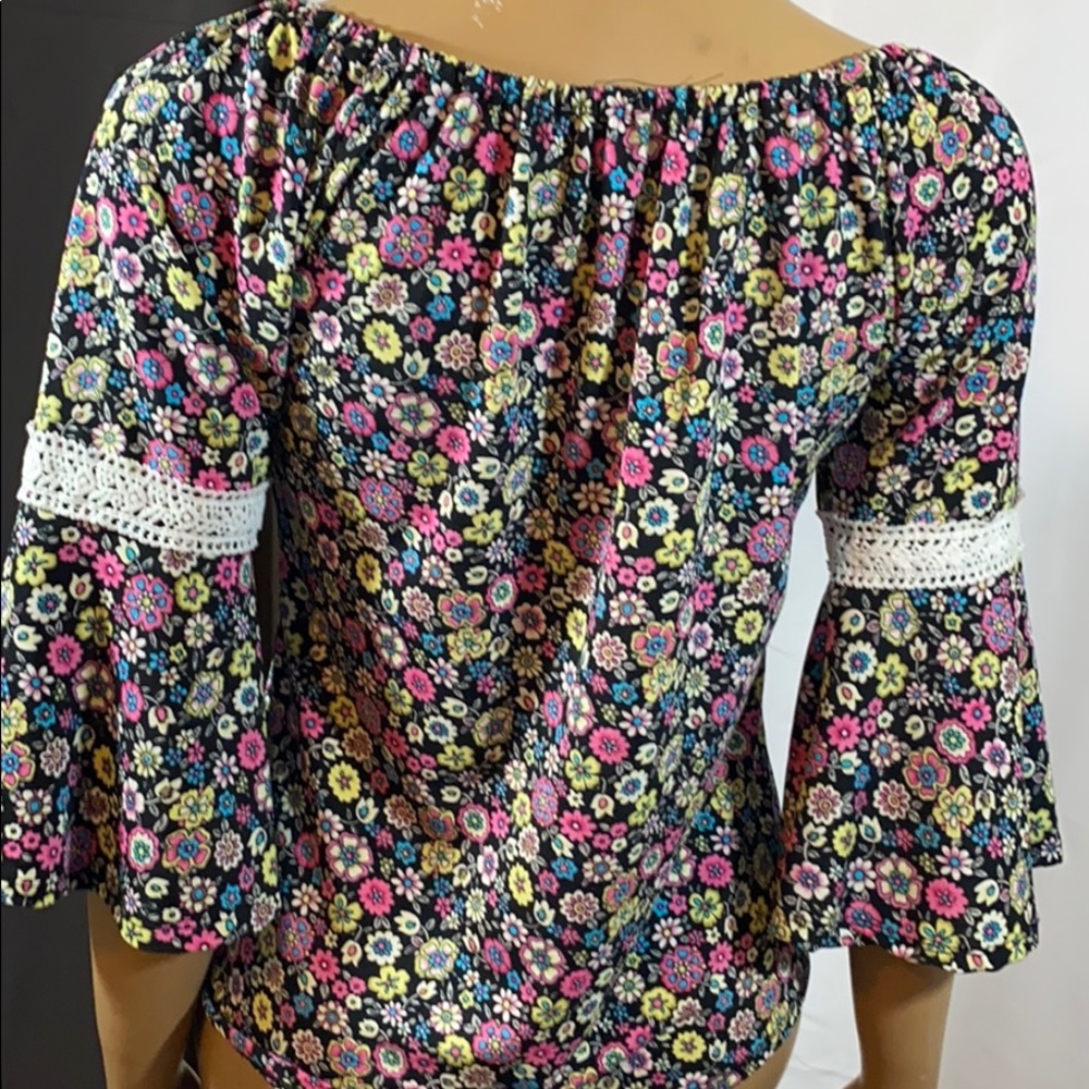 FLORAL BLOUSE - Picture 7 of 7